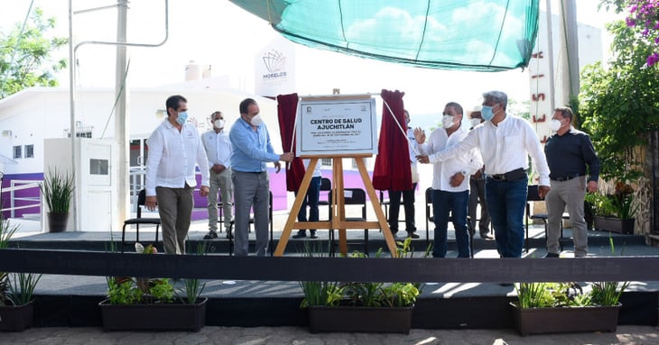 Cuauhtémoc Blanco inaugura centro de salud en Tlaquitenango, Morelos