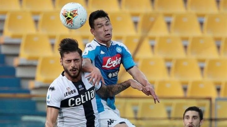 Napoli cayó ante el Parma en penaltis