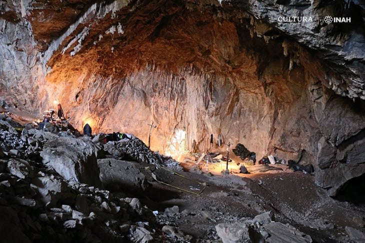 Hallan evidencia humana de 30 mil años en cueva de México