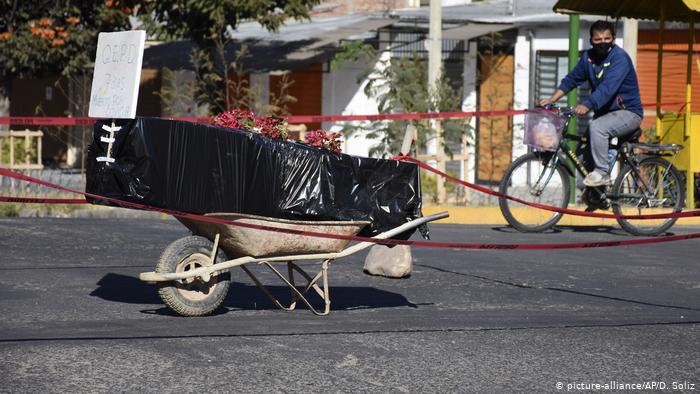 Bolivia rompe nuevo récord de muertos diarios a causa de la COVID-19