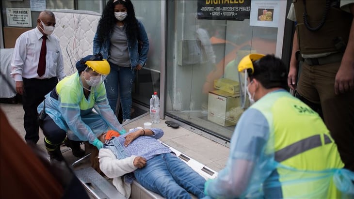 Chile rompe récord de muertes por COVID-19