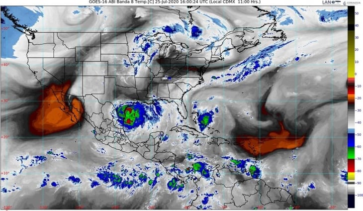 Nuevo León y Tamaulipas se alistan ante llegada de huracán 'Hanna'
