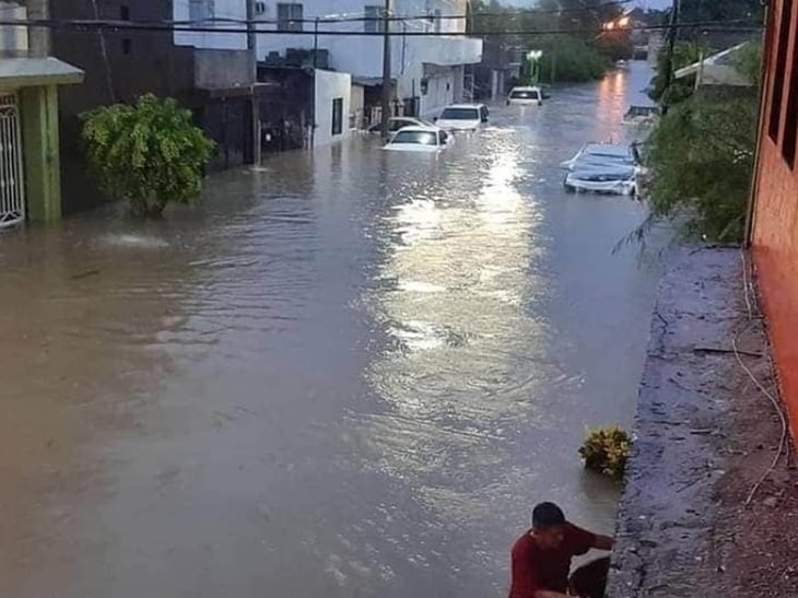 En Tamaulipas y Nuevo León, 'Hanna' deja inundaciones 