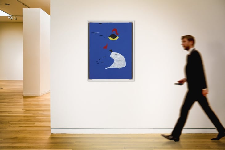 Pintura de Joan Miró vendida por 24.5 millones en subasta