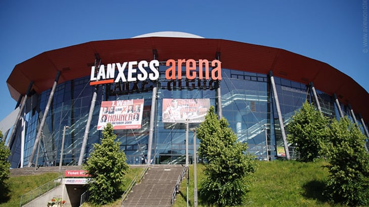 Lanxess Arena en Alemania separará al público en cubos transparentes