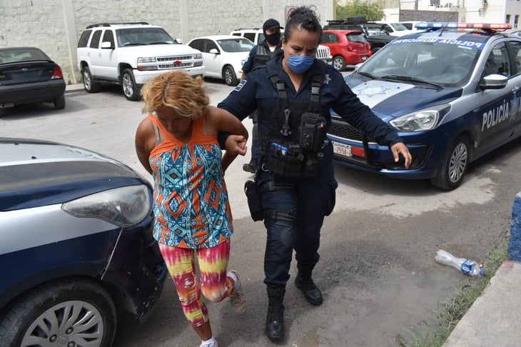 Detienen a mujer en estado de ebriedad en Monclova