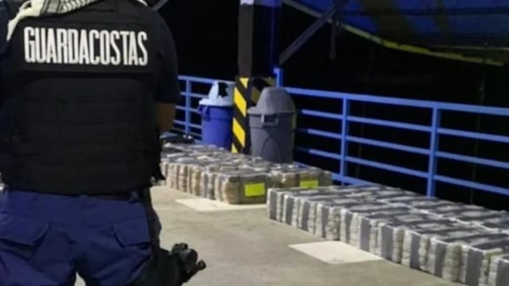 Costa Rica decomisa 915 kilos de cocaína y detiene a 6 hombres en dos acciones policiales