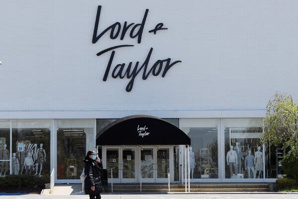 Lord & Taylor y Men’s Wearhouse se declaran en bancarrota