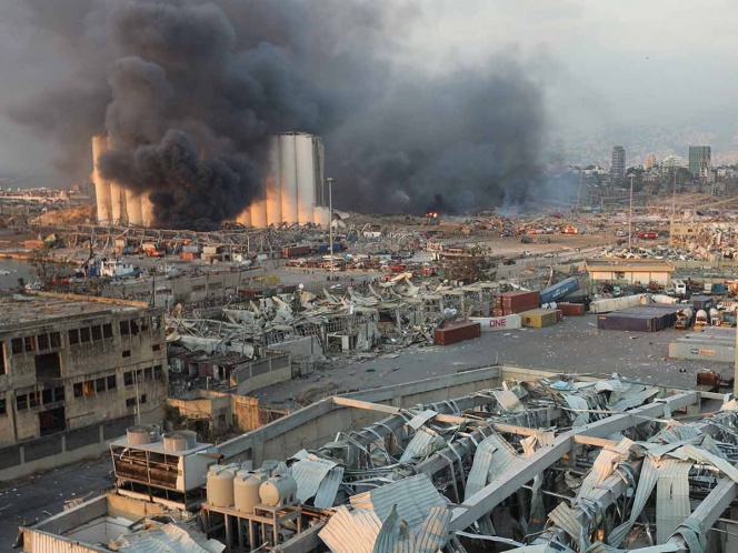 Más de 50 muertos y 2,750 heridos por la explosión en Beirut