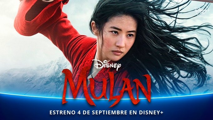 Disney deja el cine y estrenará la película 'Mulan' mediante Internet 