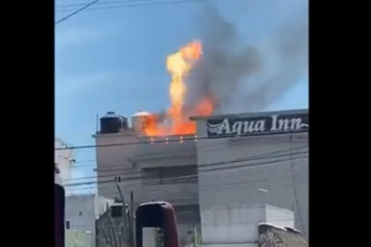 incendio en hotel de Veracruz