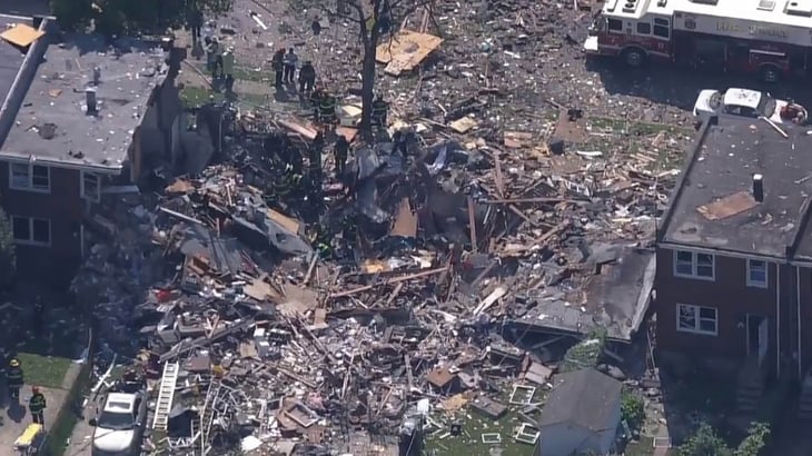 GALERÍA: Los daños tras la explosión en Baltimore