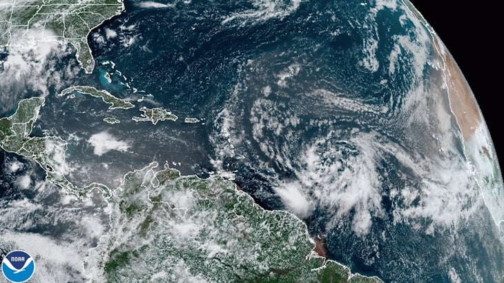 Perturbación en el Atlántico con 90 % de convertirse en depresión tropical