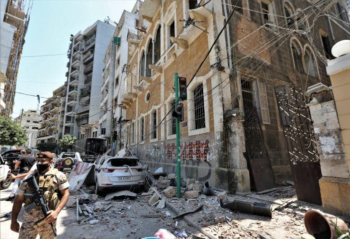 Más de 600 edificios históricos afectados, 70 en riesgo de derrumbe, Beirut
