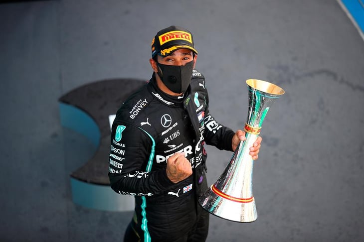 Hamilton, campeón del Gran Premio de España; 'Checo' Pérez termina quinto