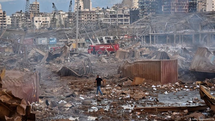 Aumentan a 180 los muertos por la explosión en Beirut