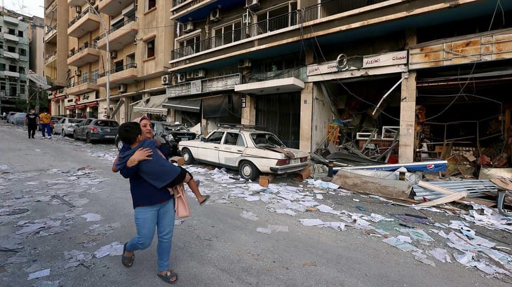 Unos 600,000 niños afectados o en shock por explosión de Beirut, según Unicef