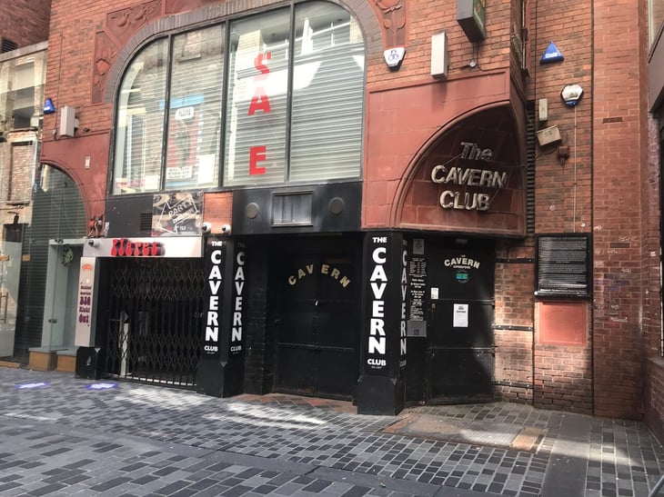El famoso 'The Cavern Club' en Liverpool lucha la pandemia