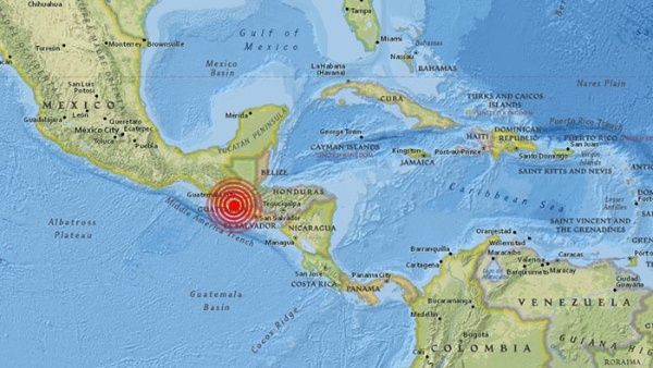 Sismo de magnitud 5.6 sacude el sur de Guatemala