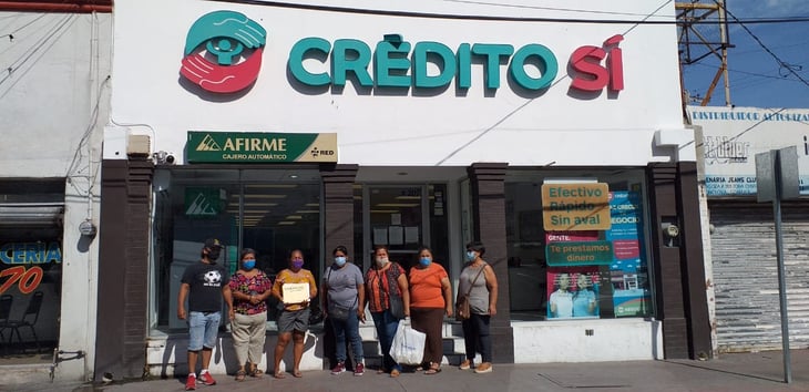 Protestan contra estafa de 'Crédito Sí’ en Monclova 