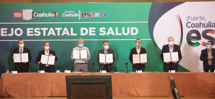 Firma Coahuila convenio con INSABI para reforzar acciones