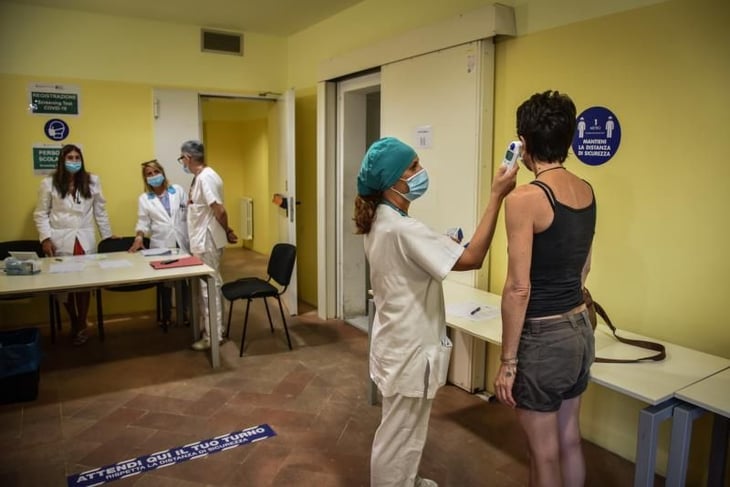 Italia registra 1,411 contagios y 5 fallecidos en últimas 24 horas