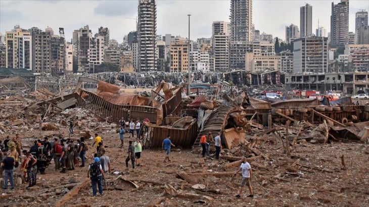 Siete personas siguen desaparecidas un mes después de la explosión en Beirut