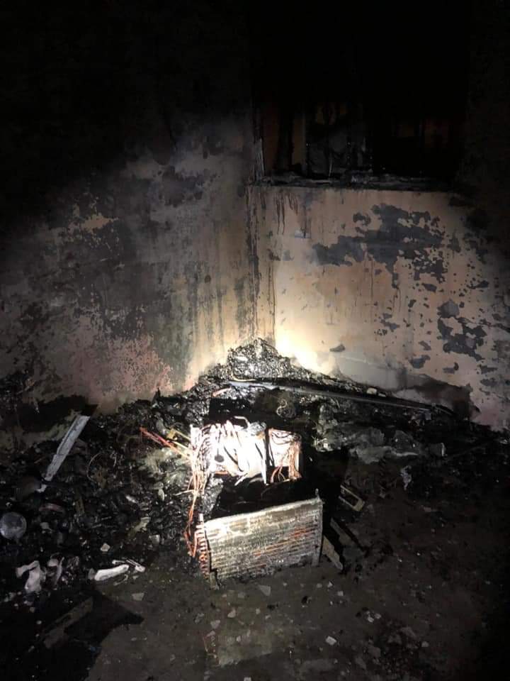 Se incendia casa en Monclova