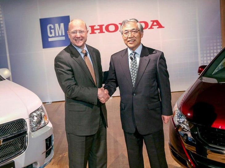General Motors y Honda acuerdan establecer una alianza para Norteamérica
