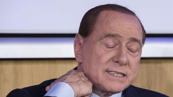 Positivos al coronavirus también dos hijos de Berlusconi y su nueva novia