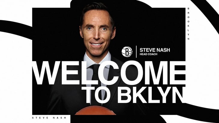 Los Nets confirman a Steve Nash como nuevo entrenador