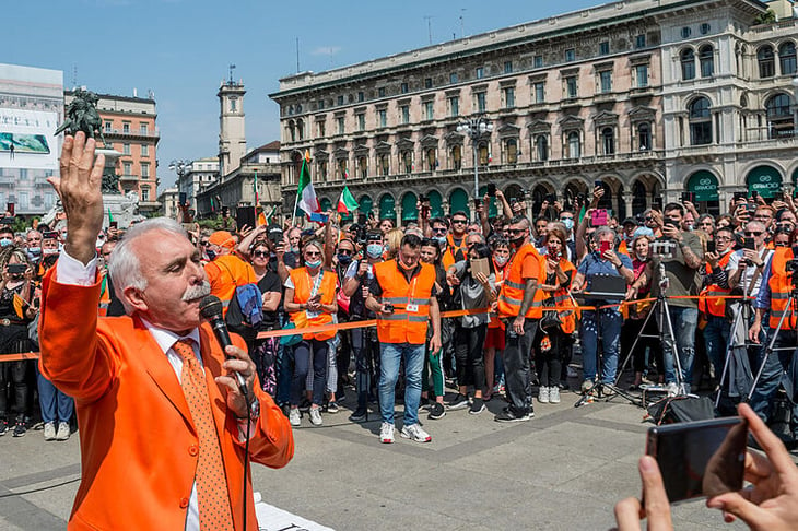 Negacionistas se manifestarán en Roma contra las medidas por el COVID-19