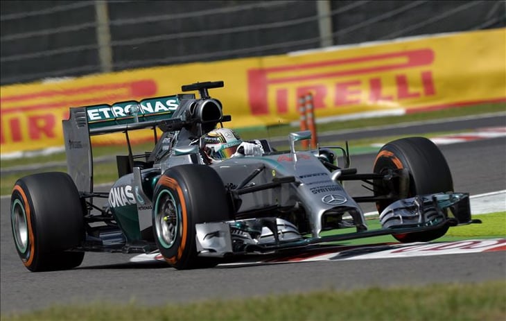 Hamilton fue el mejor en el segundo libre de Monza