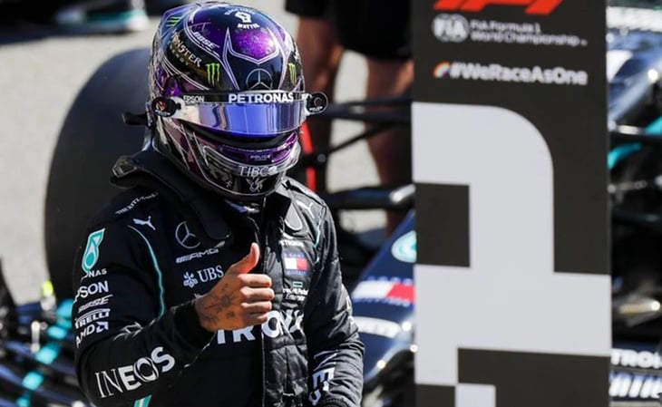 Hamilton se lleva la pole en Italia; Checo saldrá cuarto