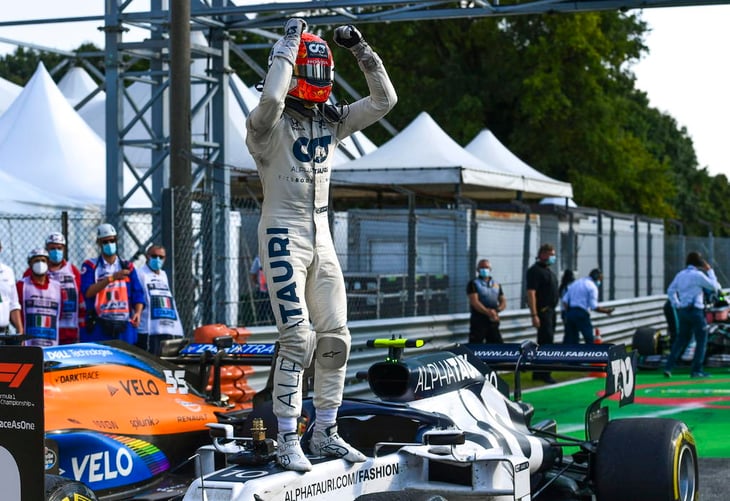 Triunfa Pierre Gasly en el Gran Premio de Italia