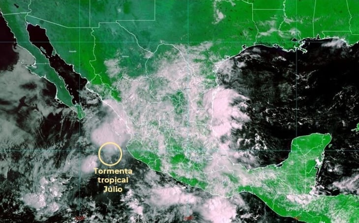 Tormenta tropical 'Julio' provoca fuertes lluvias en 3 estados