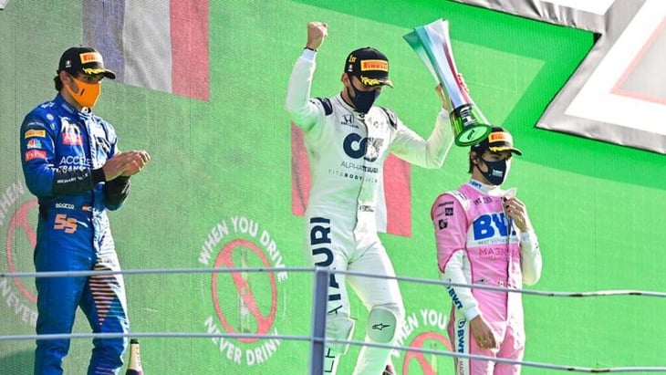 Pierre Gasly gana su primer Gran Premio