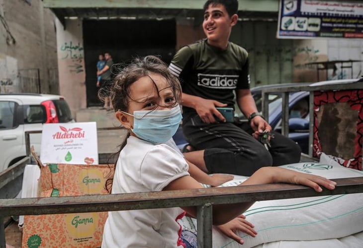 Gaza bate un nuevo récord de contagios diarios por tercer día consecutivo