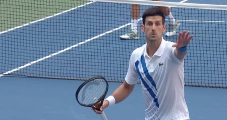 Djokovic, fuera del US Open tras ser descalificado
