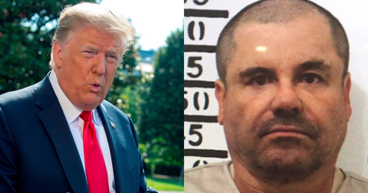 Trump tiene un fan muy especial y ese es 'El Chapo' Guzmán 