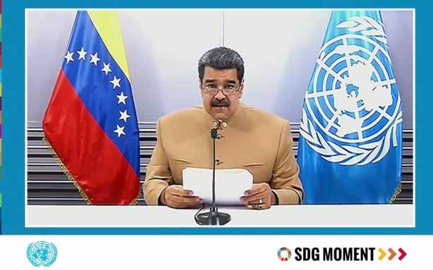 Maduro dice ante la ONU que cumple objetivos de desarrollo pese a sanciones