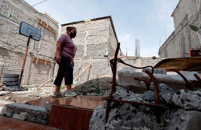 Después de 3 años sólo 6 mil familias afectadas por sismo de 2017 han regresado a casa