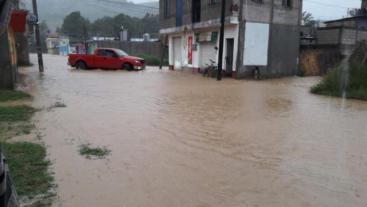 Lluvias en Oaxaca dejan un muerto y afectaciones en varios municipios
