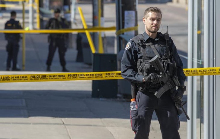 Policía canadiense despliega unidad biológica y química en el sur de Montreal