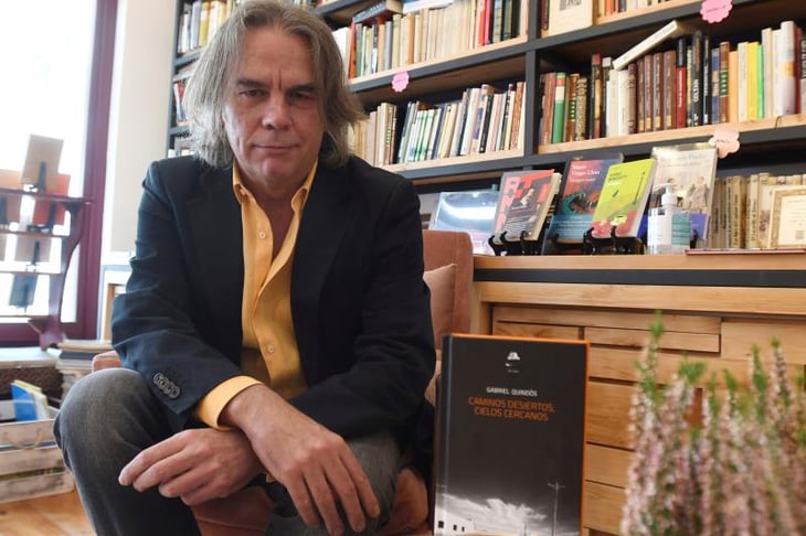 Gabriel Quindós y su nuevo libro 'Caminos desiertos, cielos cercanos'