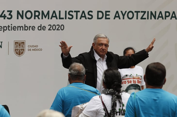 Ofrece AMLO disculpas a nombre del Estado a víctimas del caso Ayotzinapa