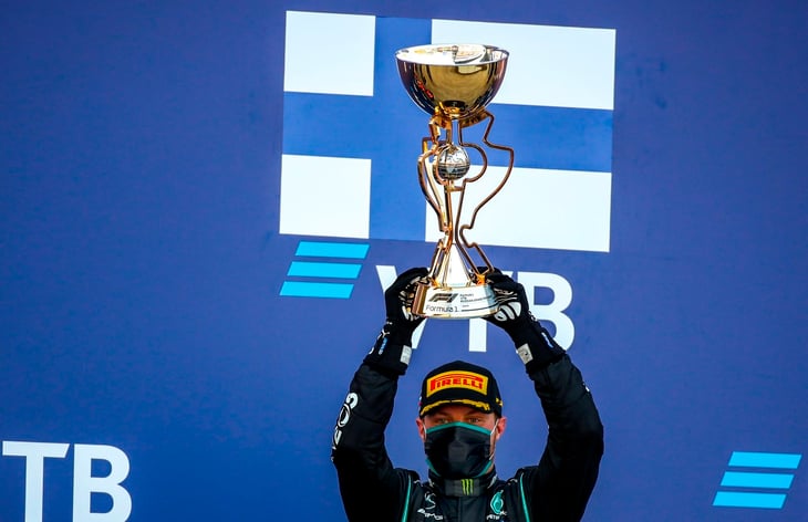 Logra Valtteri Bottas la victoria en el Gran Premio de Rusia