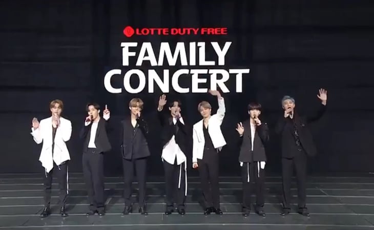 BTS cautiva con Black Swan en el Lotte Duty Free Family Concert