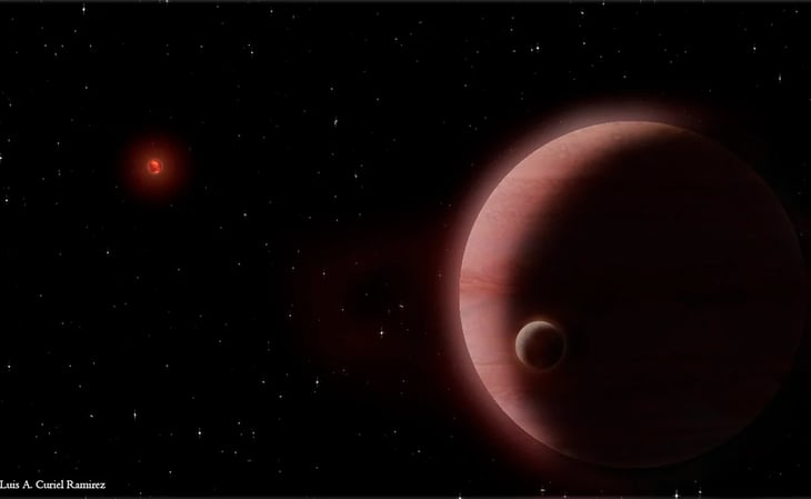 Detectan la primera imagen de un exoplaneta hallado antes de forma indirecta