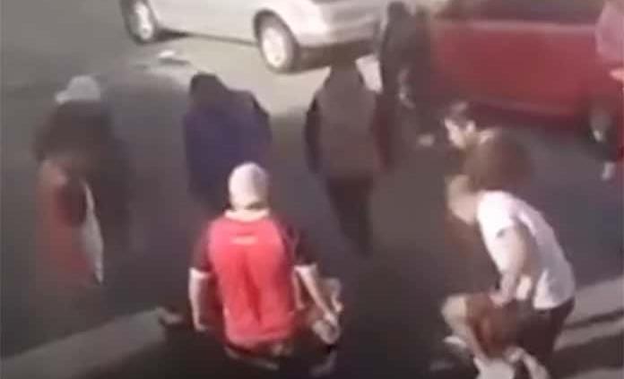 VIDEO: Captan golpiza a presunto asaltante en Naucalpan